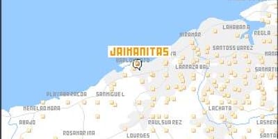 Kartta jaimanitas Kuuba