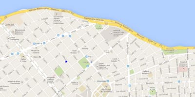 Vedado kartta